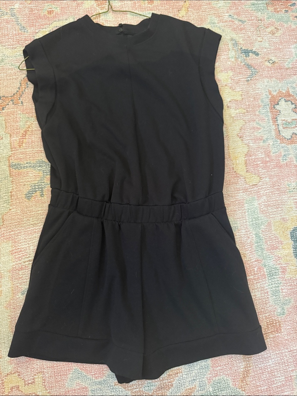 Women’s Scoop Sz 8-10 Black Sleeveless Romper